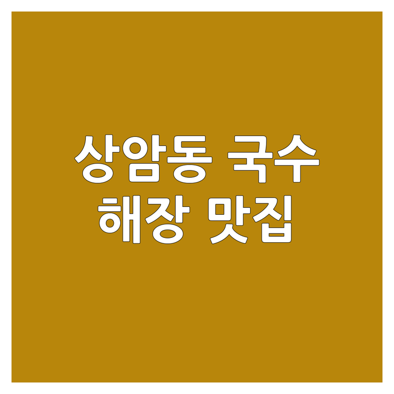 상암동 국수식당 숨겨진 보석 찾기 | 마포 국수 맛집 가성비 | 비빔국수 냉면 칼국수 | 회식 후 해장